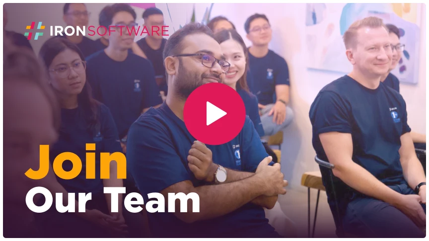 Video Join Our Team 1 related to Life in Chiang Mai with Iron Software