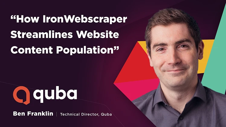 How a UK Digital Agency (Quba) Transformed PDF Workflows and Accelerated Web Projects Using IronPDF and IronWebScraper