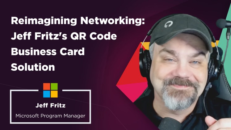 Reimagining Networking: Jeff Fritz's QR Code Business Card Solution