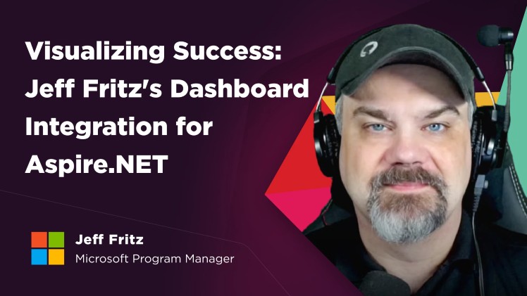 Visualizing Success: Jeff Fritz's Dashboard Integration for Aspire.NET