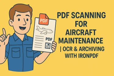 Convert Maintenance Logs to Searchable PDFs with IronPDF OCR