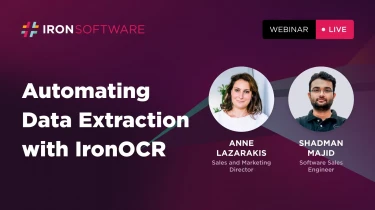 Automating Data Extraction with IronOCR