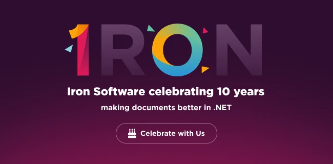 Celebrating 10 Years : Iron Software's Decade of Innovation