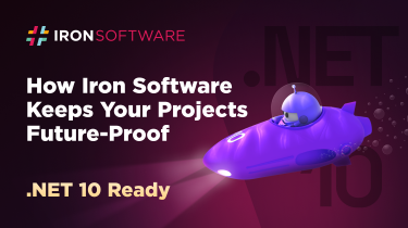 .NET 10 Ready: How Iron Software Keeps Your Projects Future-Proof