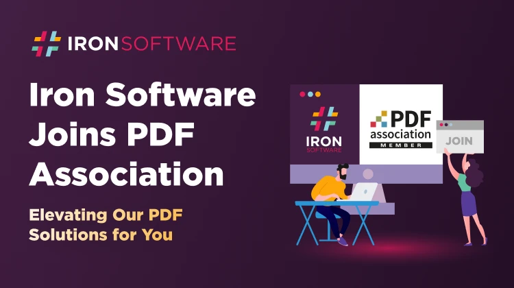 Iron Software Joins the PDF Association
