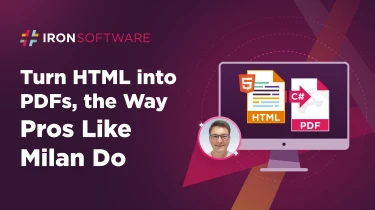 Response to Milan Jovanovic: Why IronPDF Is the Go-To Tool for Real-World PDF Generation in .NET