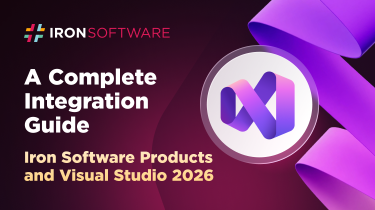 Iron Software Products and Visual Studio 2026: A Complete Integration Guide