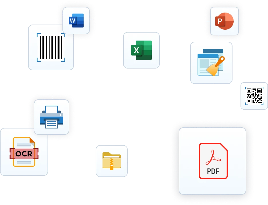 The 10 Iron Suite libraries connected to one license