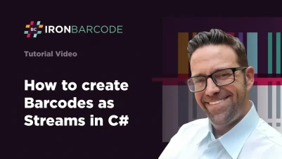 How to create Barcodes as Streams in C# Using IronBarcode