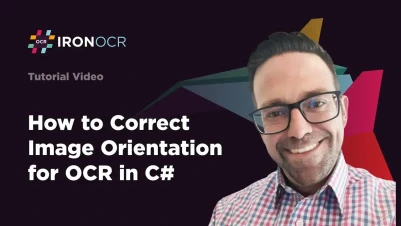 How to Correct Image Orientation for OCR in C# | IronOCR