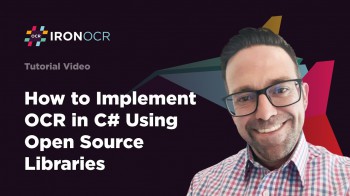 How to Implement OCR in C# Using Open Source Libraries