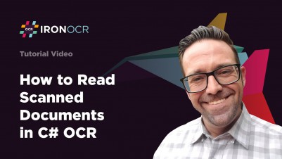How to Read Scanned Documents in C# | IronOCR