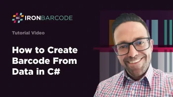 How to Create Barcode From Data in C#