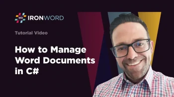 How to Work with Document Elements in C#