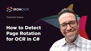 How to Detect Page Rotation for OCR in C# | IronOCR