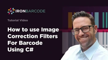 How to use Image Correction Filters For Barcode Using C#