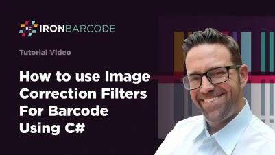 How to use Image Correction Filters For Barcode Using C#