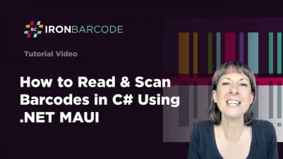 How to Read & Scan Barcode in C# Using NET MAUI