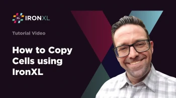 How to Copy Cells using IronXL