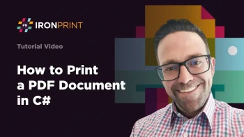 How to Print A PDF Document in C#