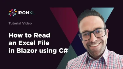 How to Read an Excel File in Blazor using C#