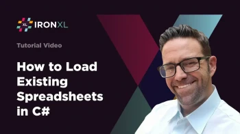 How to Load Existing Spreadsheets in C#