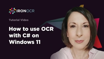 How to use OCR with C# on Windows 11
