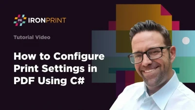 How to Configure Print Settings in PDF Using C# | IronPrint