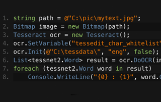 .NET Tesseract OCR | IronOCR