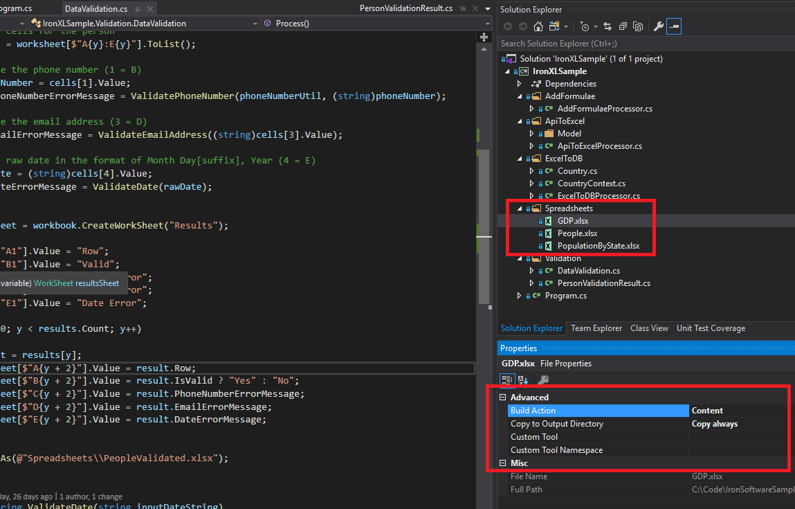 C# Read Excel File Tutorial (Without Using Interop) | IronXL